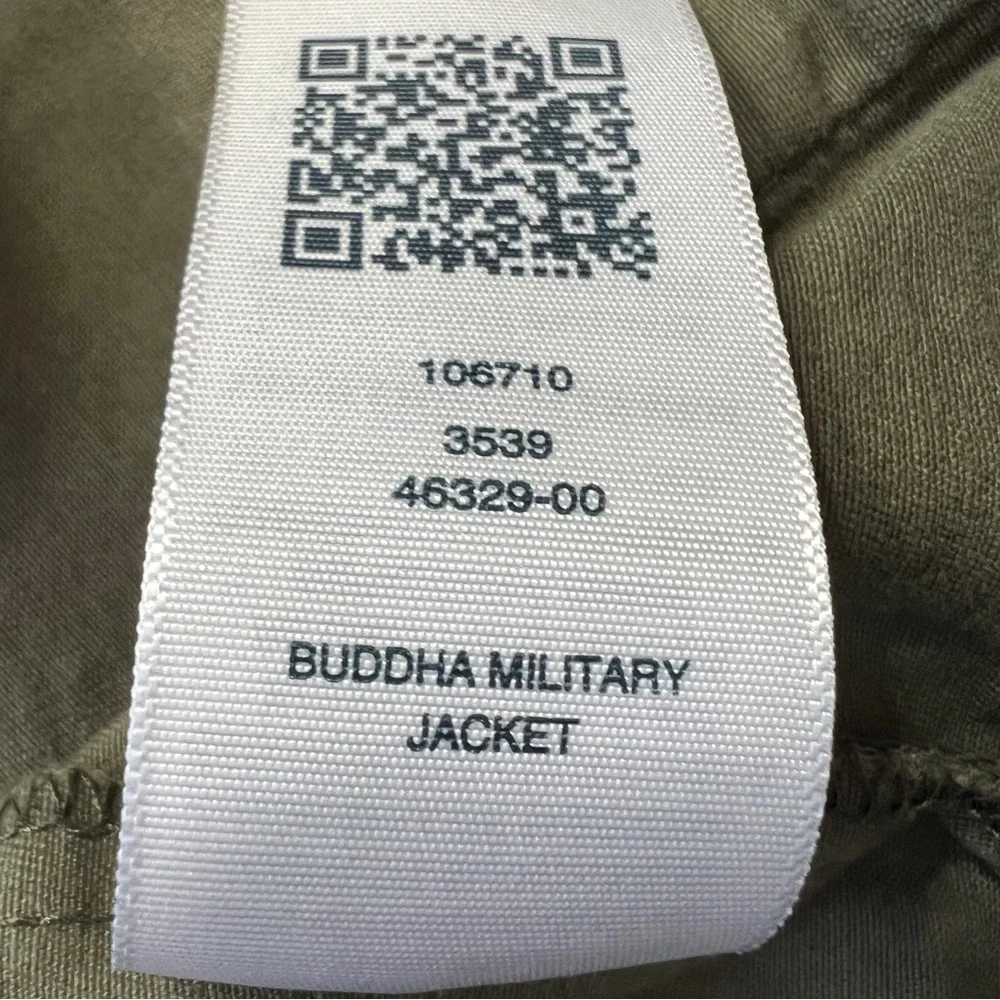 True Religion Military Jacket 100% Cotton